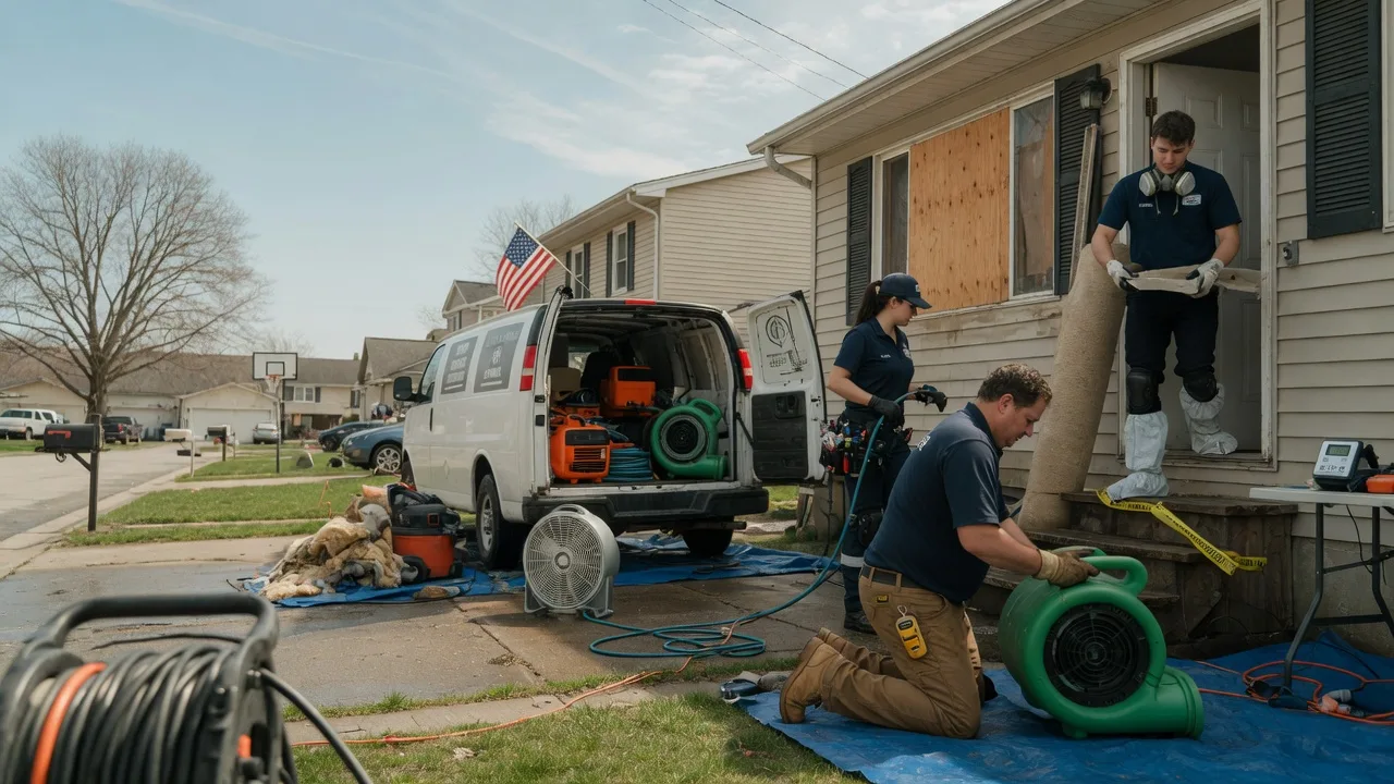 Water Damage Restoration in Colmar, PA near me